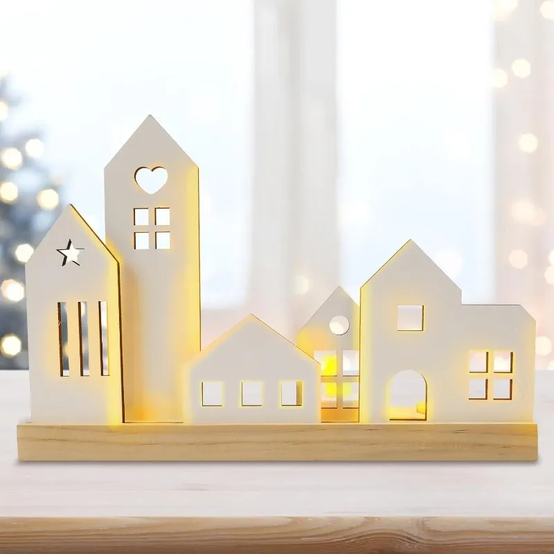 Weihnachtsdeko Set komplett: Advent, Baumschmuck, Kissen, Geschenkverpackung
